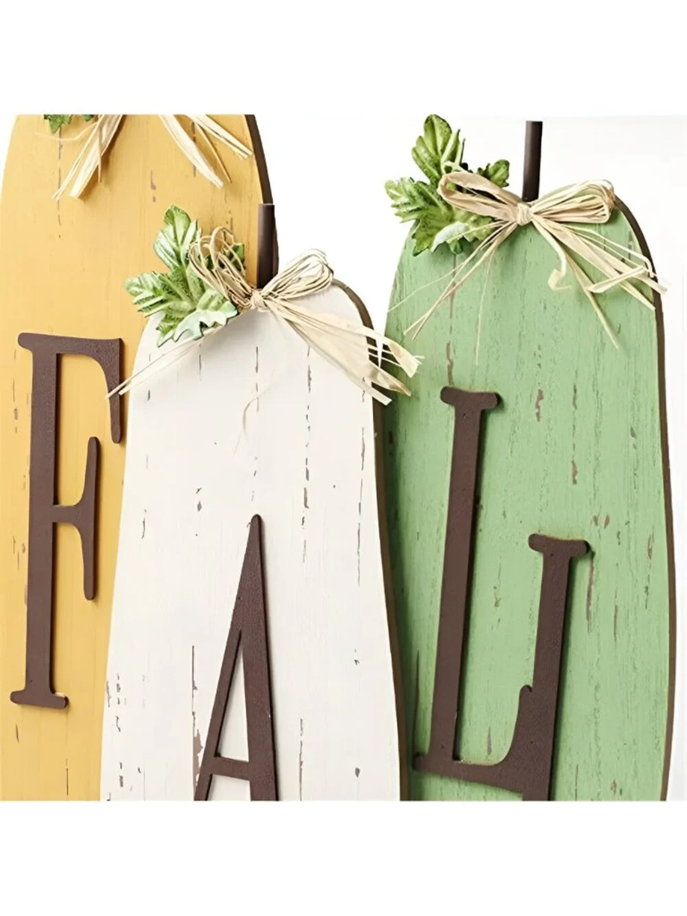 Fall Decorations for Home Pumpkin Sign Thanksgivin Farmhouse Vintage Wooden